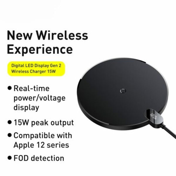 Baseus Simple 2 Wireless Charger 15W Price in Bangladesh
