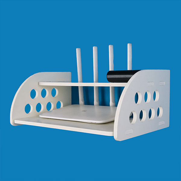 Router Stand – 007 Design Grey/White/Round