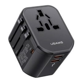 Universal 20W Fast Charge Travel Charger Bank (USAMS US-CC179) Price in Bangladesh