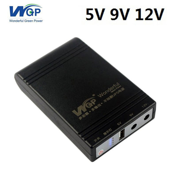 WGP mini UPS 5/9/12v For Router & ONU Up to 8 Hours Backup