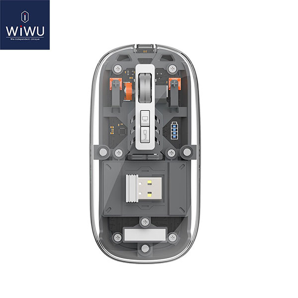 WIWU Wireless Mouse – Crystal Transparent