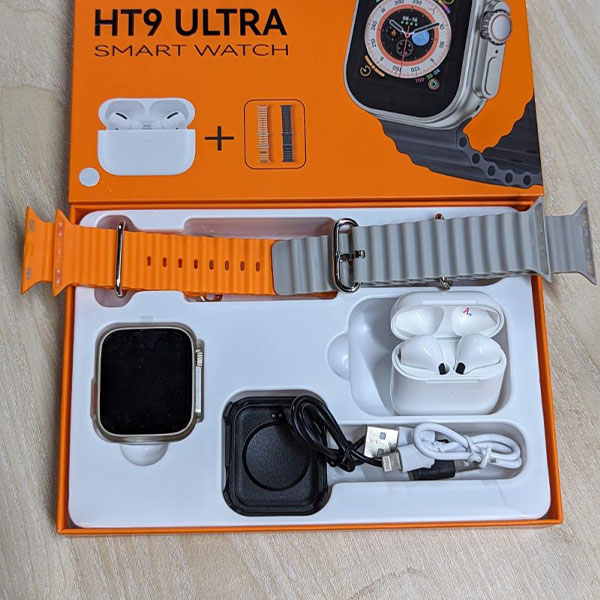 HT9 Ultra Smart Watch with TWS Combo