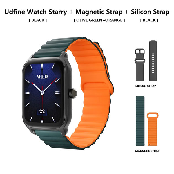 Udfine Watch Starry 1.8” Double Straps Price in Bangladesh