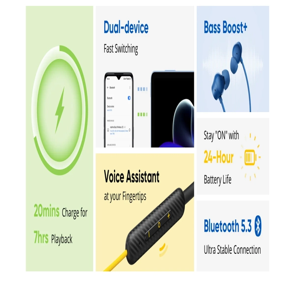 Realme Buds Wireless 2S Neckband Price in Bangladesh