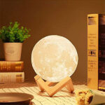 Rechargeable 3D Moon Lamp 8cm Price in Bangladesh