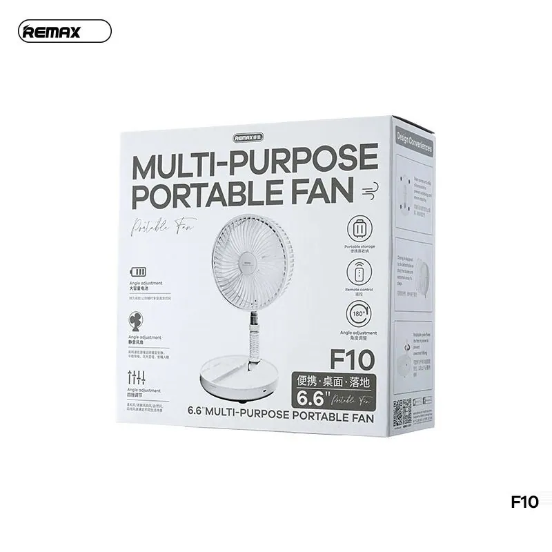 Remax F10 Rechargeable Fan Price In Bangladesh