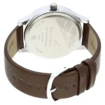 Fastrack NS38051SL06 Bold Quartz Analog White Dial Leather Strap Watch Price In Bangladesh