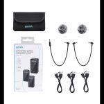 Boya BY-Wmic5-M2 Ultra Compact 2.4GHz Dual-Channel Wireless Microphone System Price In Bangladesh